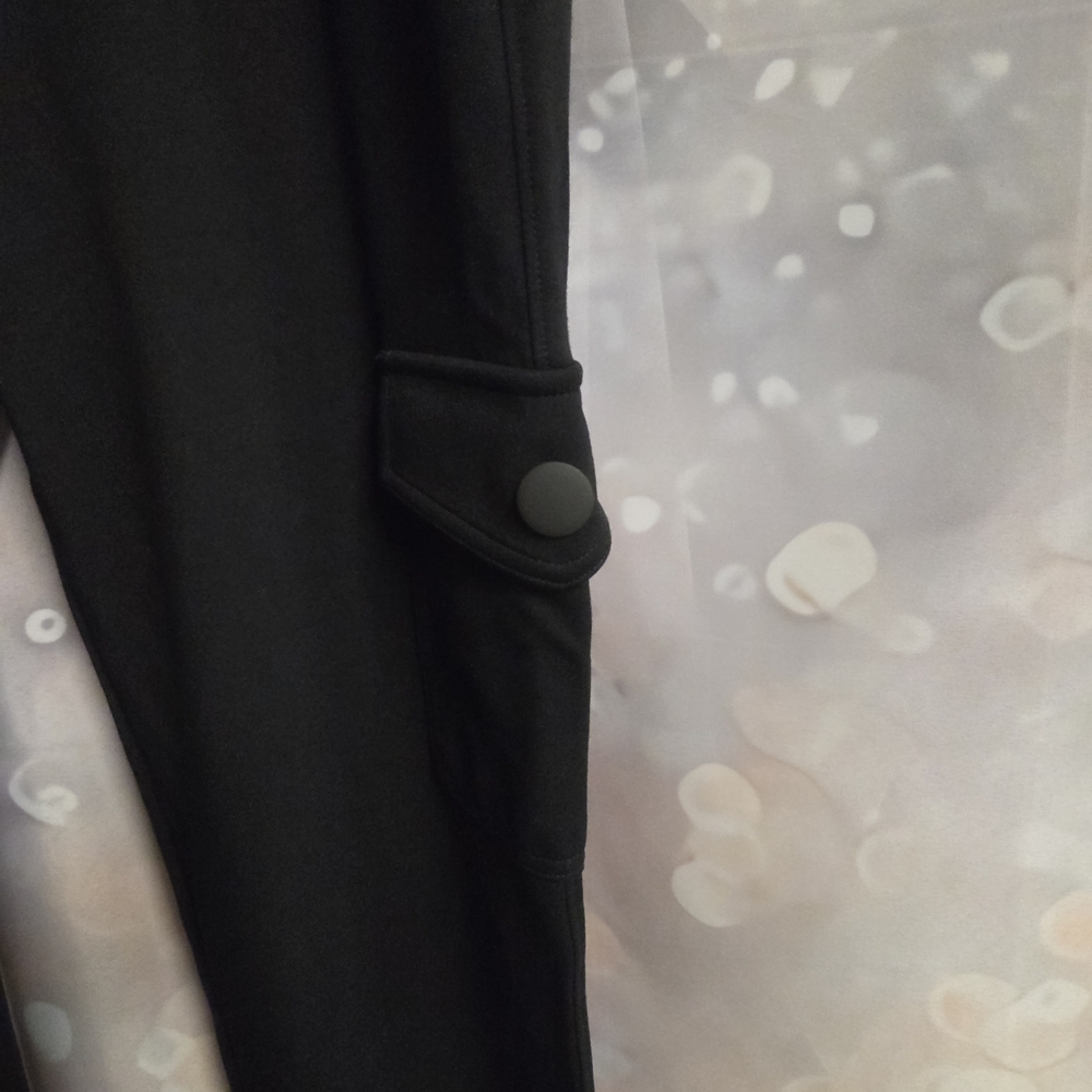 CAbi Black Elastic Waist Pants - Picture 3 of 6